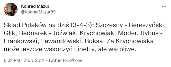 PILNE! W takim składzie Polska ma dziś ZAGRAĆ z Albanią!